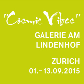 2015 · 苏黎世，在Galerie am Lindenhof的个人展“Cosmic Vibes”，2015年9月1日~13日