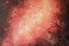 Rising Star, 75x75cm, oil on canvas, Kristina Sretkova Berlin 2015