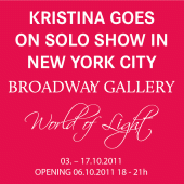 2011年·个人展“世界之光”·NYC Broadway Gallery·10月3日~17日·美国
