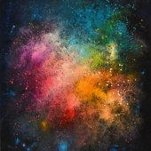 Cosmic-Geyser-III.-116x89cm-oil-on-canvas-Kristina-Sretkova-Sofia-2015