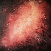 Rising Star, 75x75cm, oil on canvas, Kristina Sretkova Berlin 2015