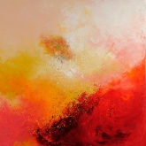 hot-102x102cm-mixed-media-and-oil-on-canvas-kristina-sretkova-cyprus-2012