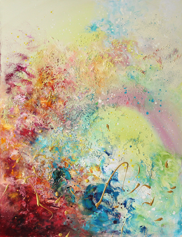 cosmic-joy-116x89cm-mixed-media-and-oil-on-canvas-kristia-sretkova-sofia-2014