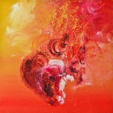 sweet-explosion-90x90cm-oil-on-canvas-kristina-sretkova-sofia-2011