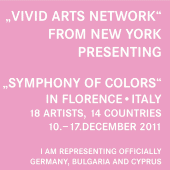 2011 • \"Symphony of Colors\" • Auditorium al Duomo Florence • 10. - 17. December • Italy